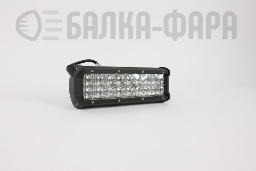 LED-балка комбинированного света, 27 Ватт, с линзами 5D