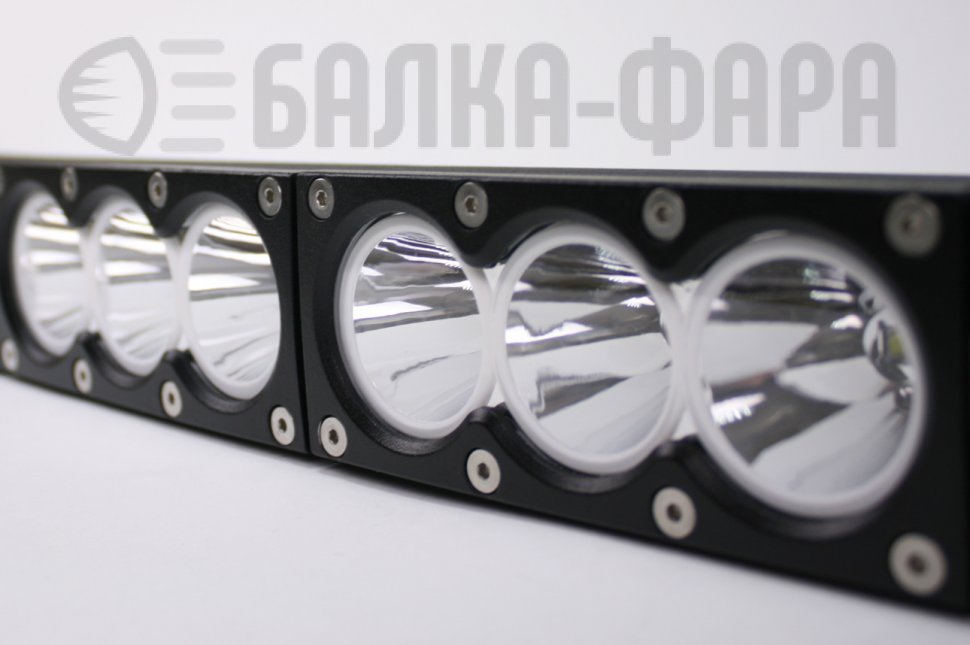 Изогнутая LED-балка, 300 Ватт, серия F1 X