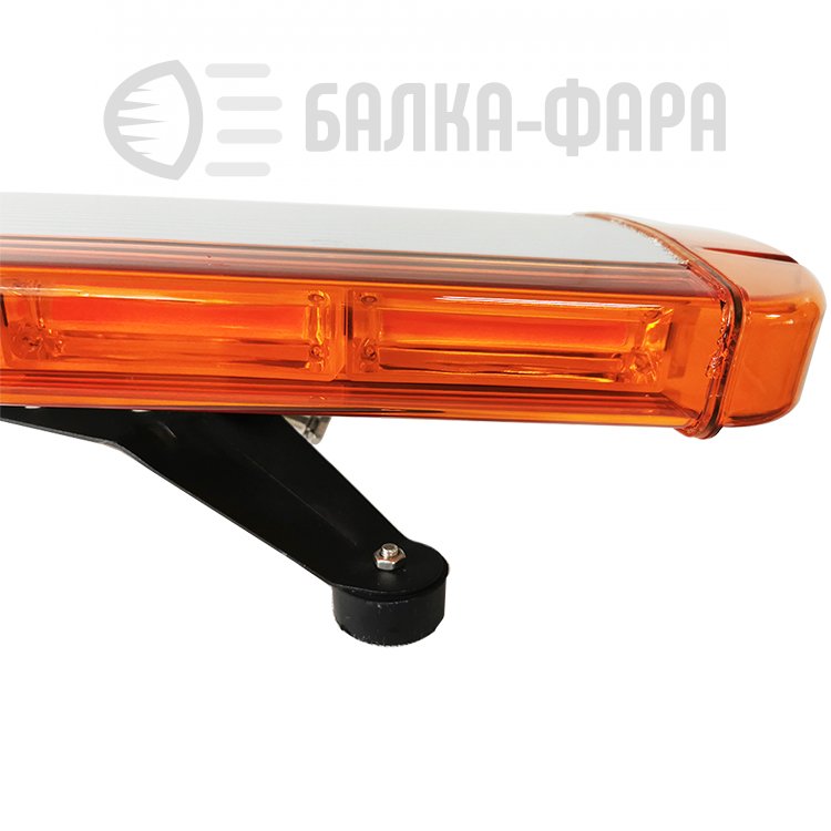 Балка проблесковая 220-W желтая 12-24V