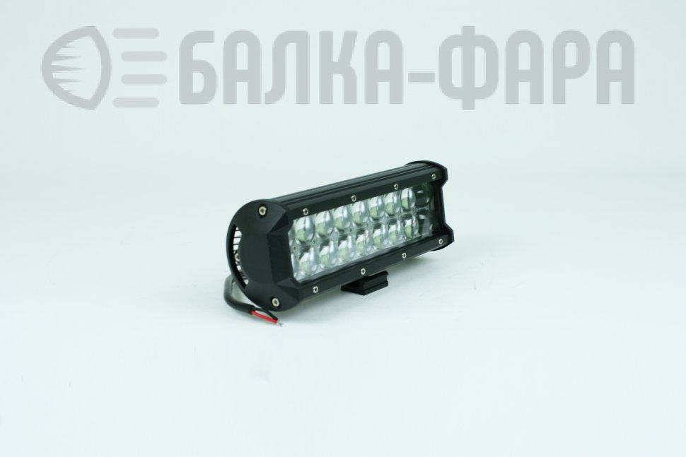 Линзованная LED балка дальнего света, 54 Ватт